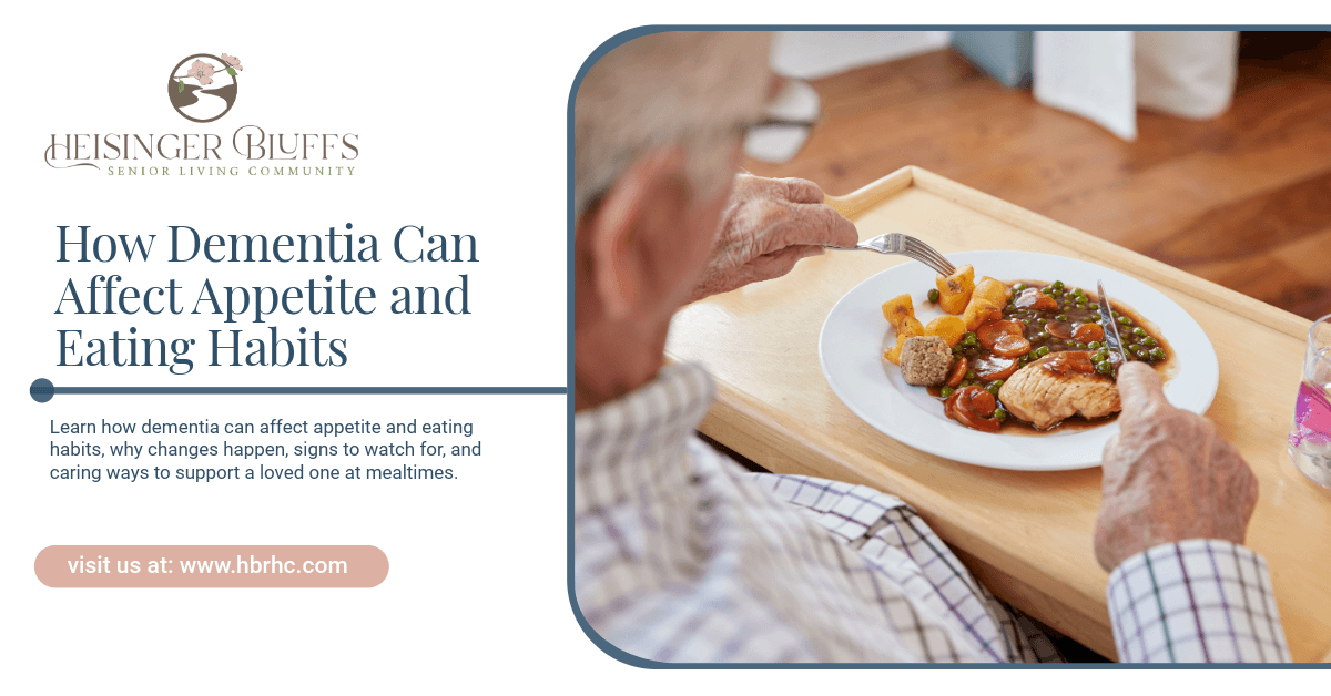 An elderly man with dementia having a meal at a table